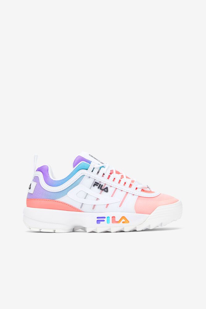 Fila Sneakers Dame Hvite Disruptor 2 Monomesh 816903-WXH